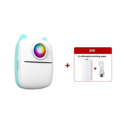 X2 Mini Home Bluetooth Thermal Printer Photo Label Notes Printing Machine