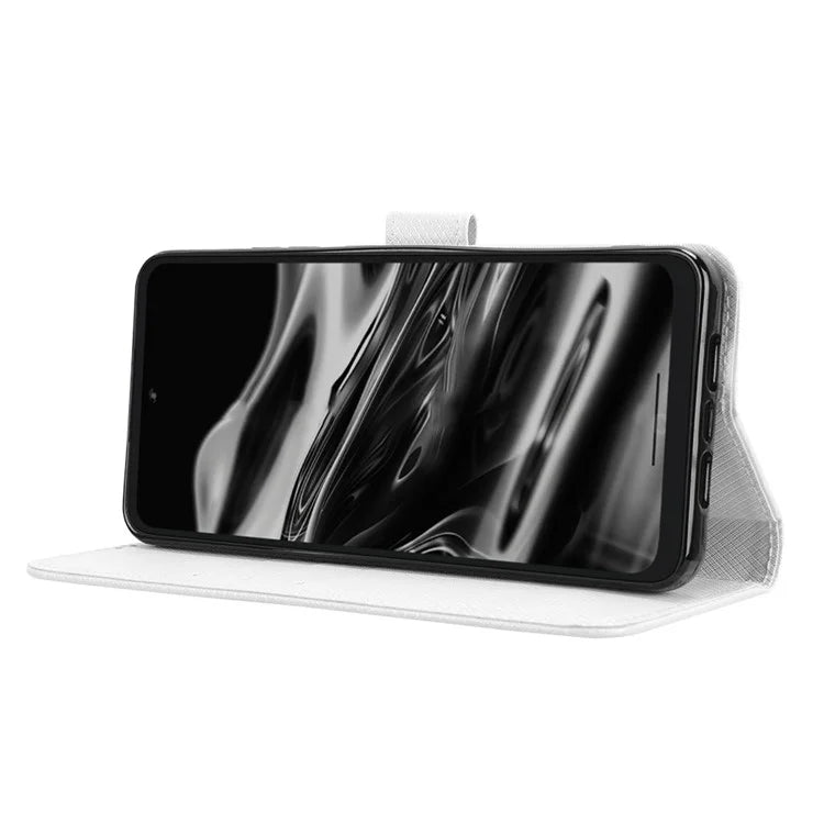 For XREAL Beam Pro Case PU Leather Diamond Texture Wallet Phone Cover