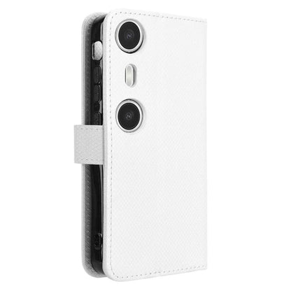 For XREAL Beam Pro Case PU Leather Diamond Texture Wallet Phone Cover