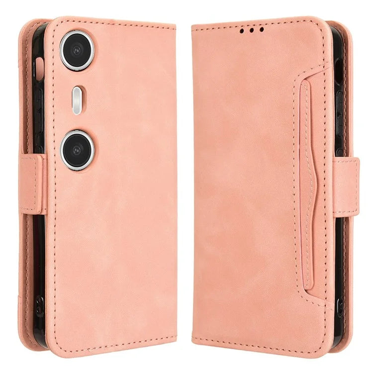 For XREAL Beam Pro Leather Case Phone Wallet Cover with Multiple Card Slots