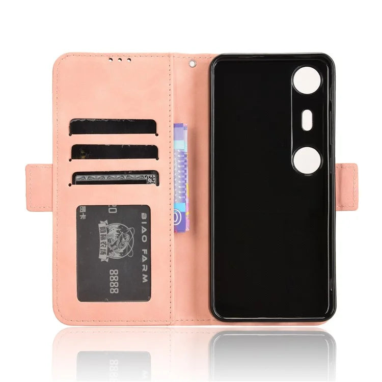 For XREAL Beam Pro Leather Case Phone Wallet Cover with Multiple Card Slots