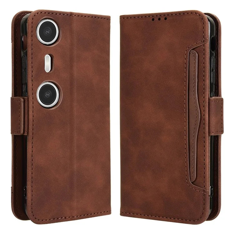 For XREAL Beam Pro Leather Case Phone Wallet Cover with Multiple Card Slots