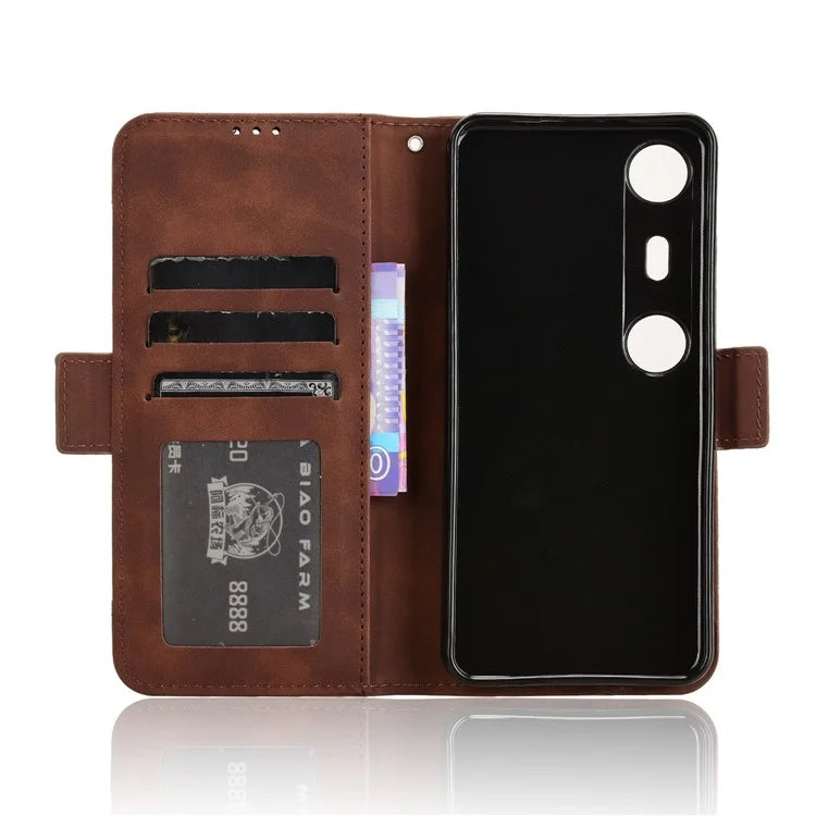 For XREAL Beam Pro Leather Case Phone Wallet Cover with Multiple Card Slots