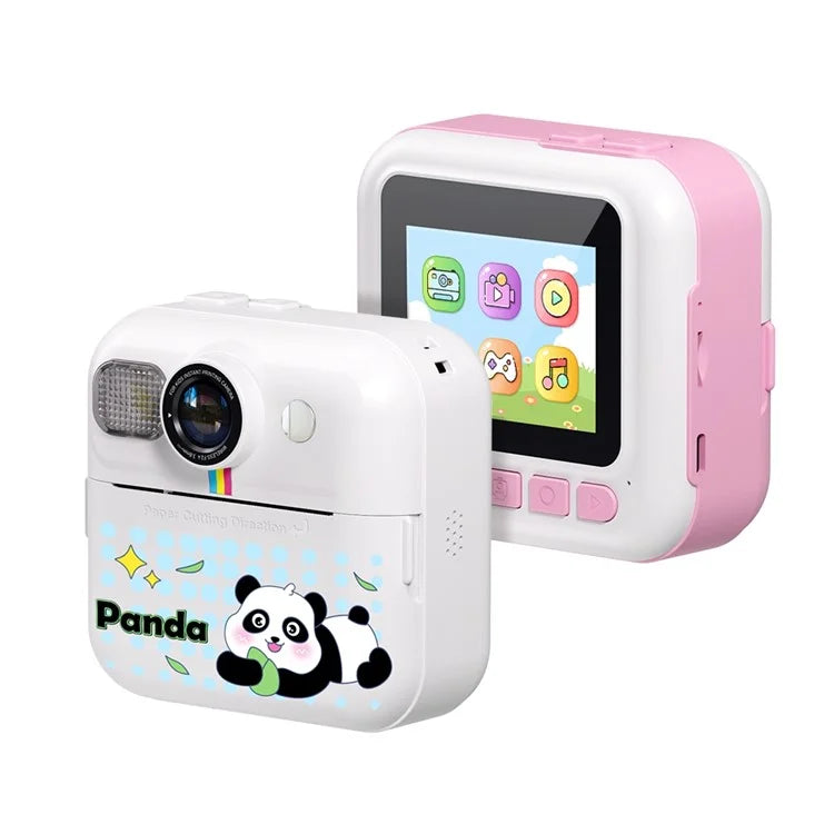 CP02 2.4-inch Screen Kids HD Digital Camera Mini Thermal Photo Printer
