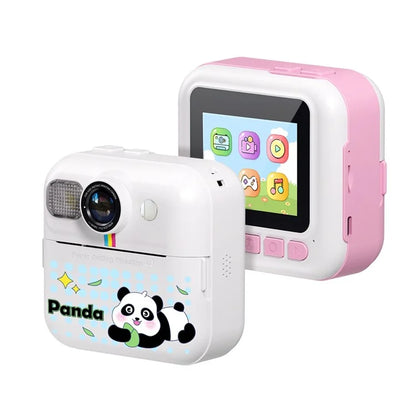 CP02 2.4-inch Screen Kids HD Digital Camera Mini Thermal Photo Printer