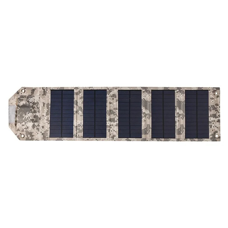 SPB5Z Foldable 5 Solar Panel Charger 10W 5V Portable Solar Charger for Outdoor Hiking Camping