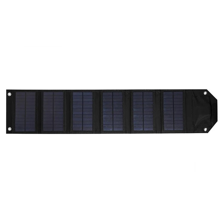SPB6Z Foldable 6 Solar Panel Charger 12W 5V Portable Solar Charger for Outdoor Hiking Camping