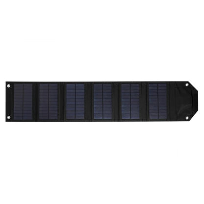 SPB6Z Foldable 6 Solar Panel Charger 12W 5V Portable Solar Charger for Outdoor Hiking Camping