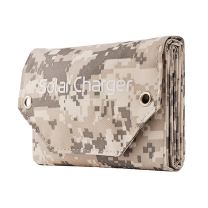 SPB6Z Foldable 6 Solar Panel Charger 12W 5V Portable Solar Charger for Outdoor Hiking Camping