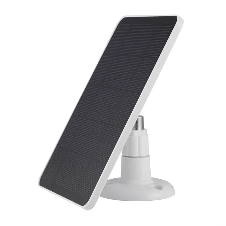 CSP4W-A 4W 5V Solar Panel for Security Camera Monocrystalline Solar Charger with Adjustable Bracket