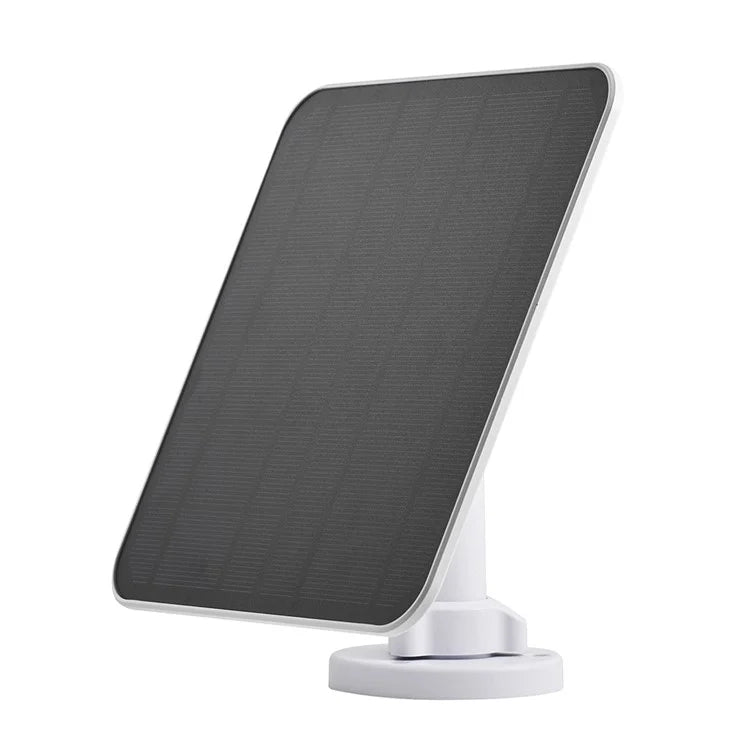 CSP5W-A 5W 5V Camera Solar Panel IP66 Waterproof Monocrystalline Solar Charger with Adjustable Bracket