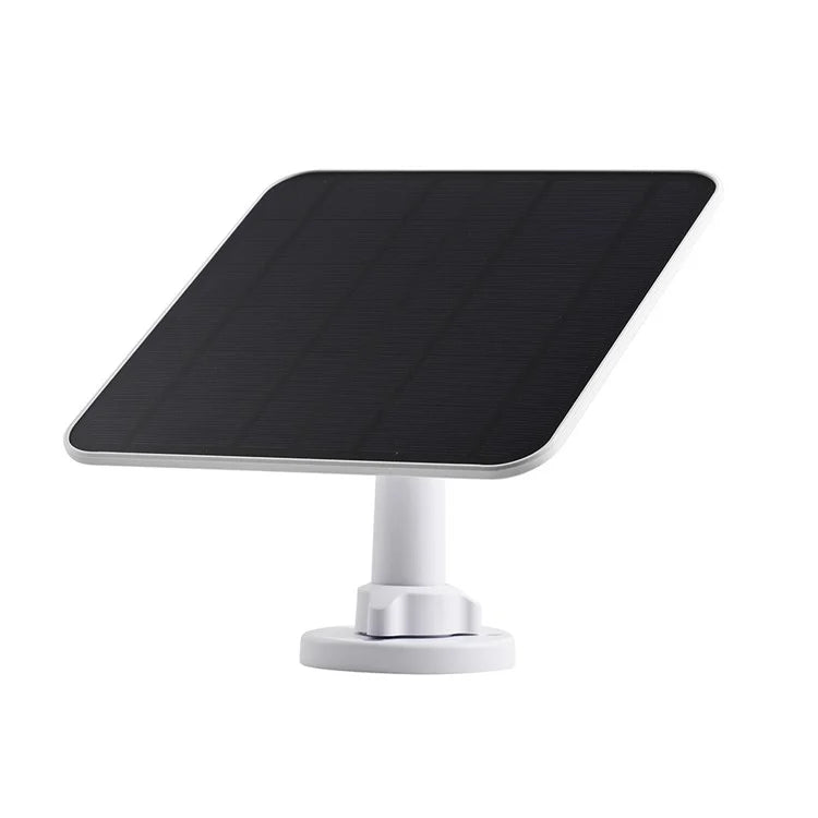 CSP5W-A 5W 5V Camera Solar Panel IP66 Waterproof Monocrystalline Solar Charger with Adjustable Bracket