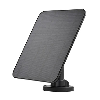 CSP5W-A 5W 5V Camera Solar Panel IP66 Waterproof Monocrystalline Solar Charger with Adjustable Bracket