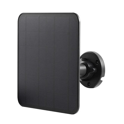 CSP5W-A 5W 5V Camera Solar Panel IP66 Waterproof Monocrystalline Solar Charger with Adjustable Bracket