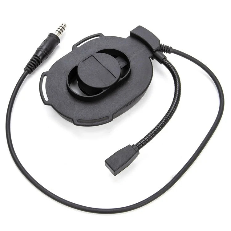 For Yaesu Vertex VX-6R / VX-7R / VX-120 / VX-127 HD01 Two Way Radio 7.1mm Headset Walkie Talkie Headphone with U94 PTT Adapter