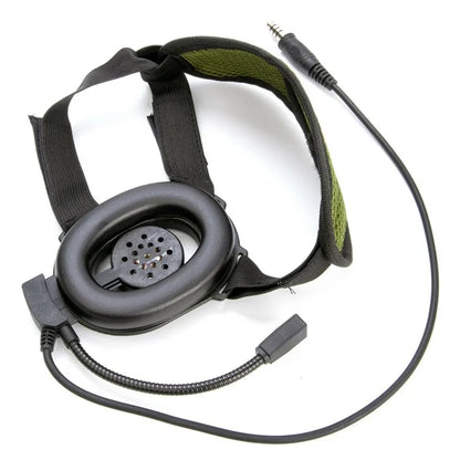 For Yaesu Vertex VX-6R / VX-7R / VX-120 / VX-127 HD01 Two Way Radio 7.1mm Headset Walkie Talkie Headphone with U94 PTT Adapter