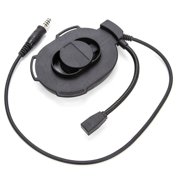 For Motorola T6200C / T6200 / T5620 HD01 Bowman Elite II Walkie Talkie 7.1mm Headphone with U94 PTT Adapter