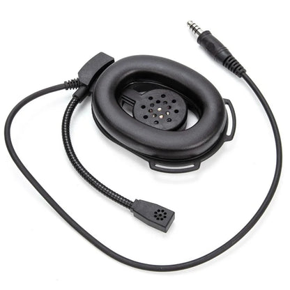 For Motorola T6200C / T6200 / T5620 HD01 Bowman Elite II Walkie Talkie 7.1mm Headphone with U94 PTT Adapter