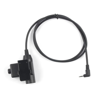 For Motorola T6200C / T6200 / T5620 HD01 Bowman Elite II Walkie Talkie 7.1mm Headphone with U94 PTT Adapter