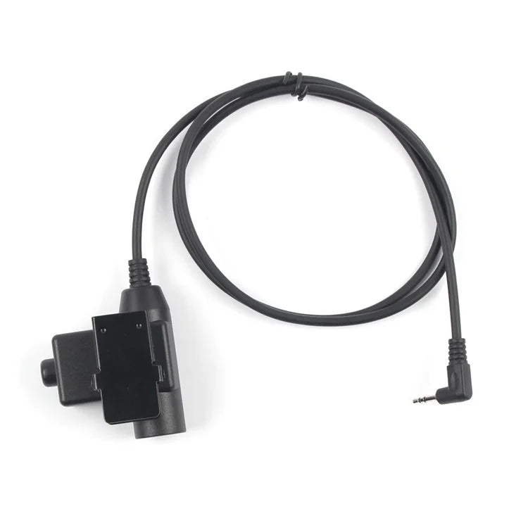 For Motorola T6200C / T6200 / T5620 HD01 Bowman Elite II Walkie Talkie 7.1mm Headphone with U94 PTT Adapter