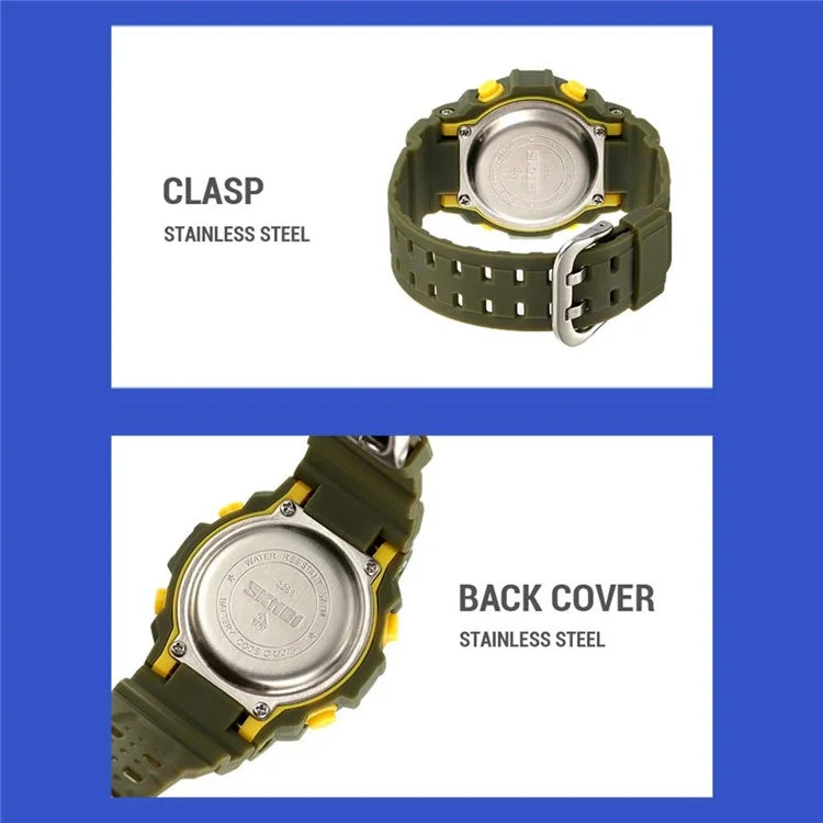 SKMEI 2288 Teenager Luminous Digital Watch Outdoor Sports Electronic Wrist Watch
