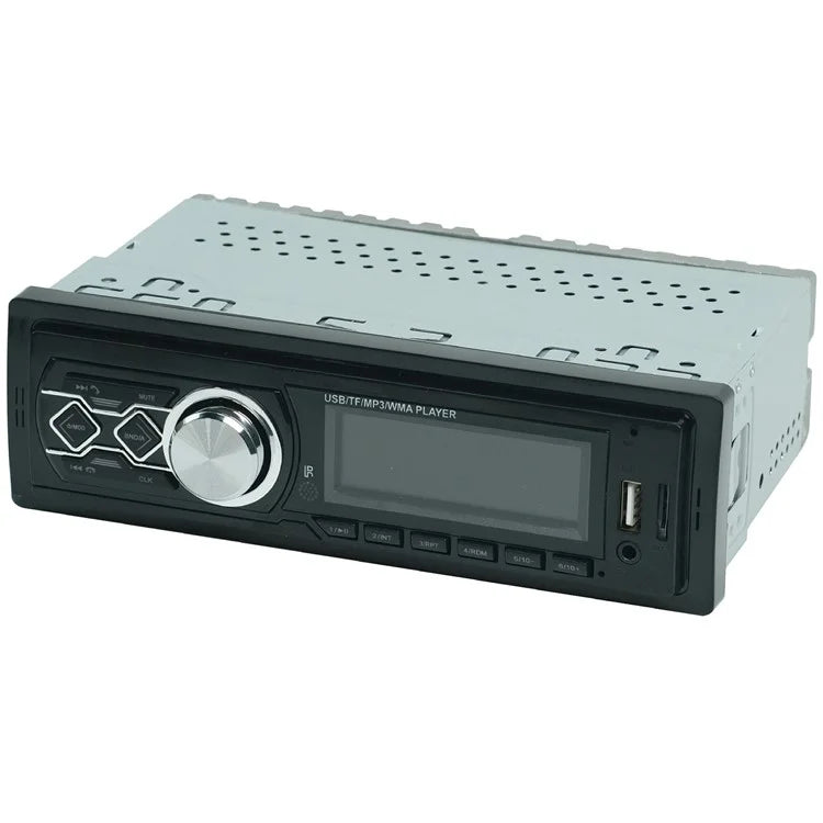 HD-1789 2.1A Fast Charging USB Port Bluetooth FM Radio Car Audio MP3 Player with Remote Control (High Power)