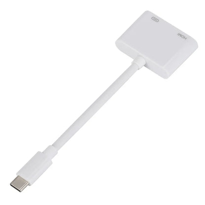 H9 USB C to HD Mini Adapter with PD Charging Port for iPhone 15 HDTV Projector Monitor