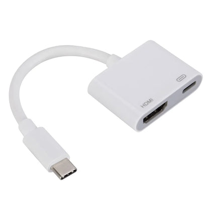 H9 USB C to HD Mini Adapter with PD Charging Port for iPhone 15 HDTV Projector Monitor