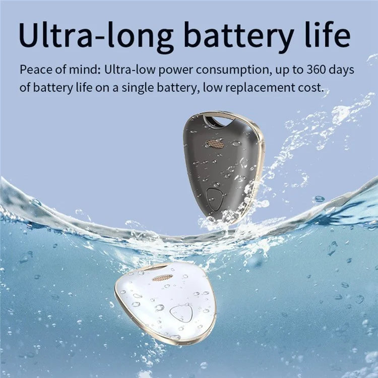F4 Find My Wireless Smart Tag Waterproof Bluetooth Luggage Tracker Wallet Key Locator
