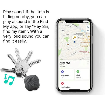 Nutale Air Find My Luggage Tracker Wireless Smart Tag Bluetooth Wallet Key Locator