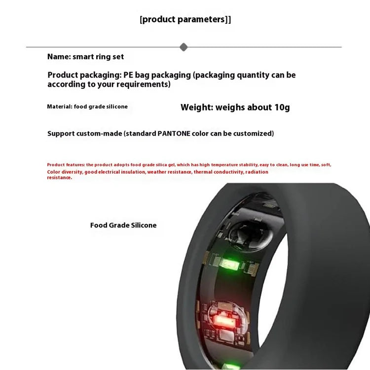 Ring Protector for Oura Ring Gen3 Elastic Silicone Ring Cover Sleeve