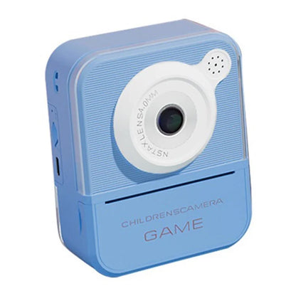P7 2.4 Inch High Definition Kids Instant Print Camera with Hanging Rope 2 Rolls Of  Printing Paper for Boys Girls