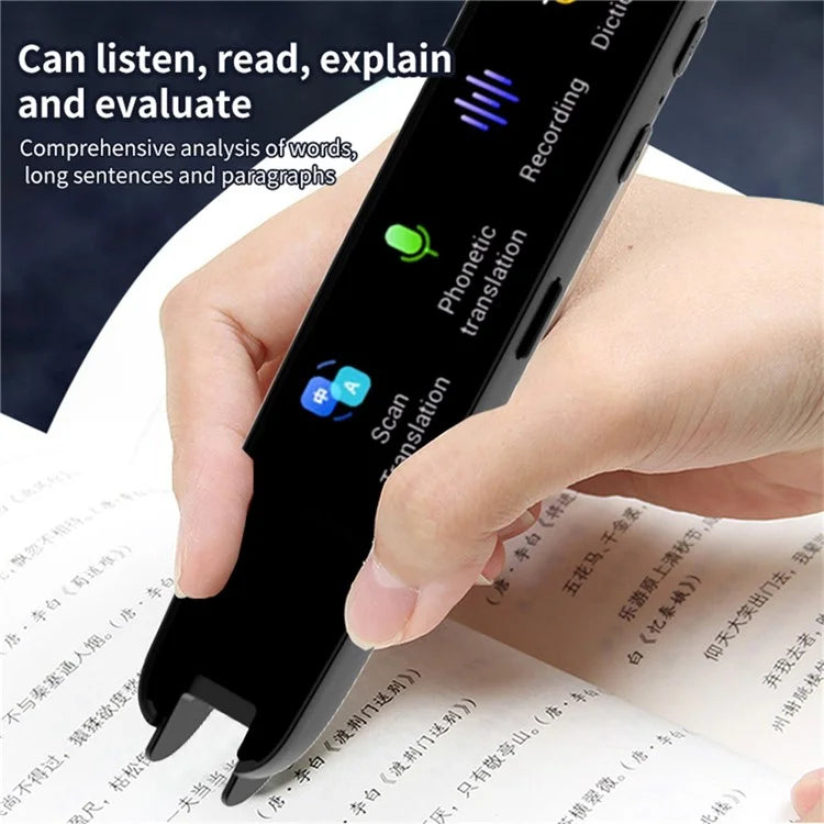 A3 1+8G 2.22-inch Screen 112 Languages Translator Scanning Dictionary Smart Translation Pen