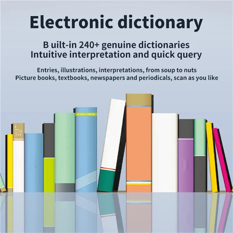 A3 1+8G 2.22-inch Screen 112 Languages Translator Scanning Dictionary Smart Translation Pen