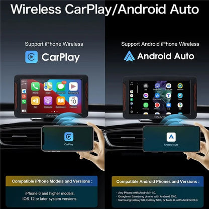 Y1 Wired to Wireless Carplay / Android Auto Video Box Vehicle Carplay Adapter