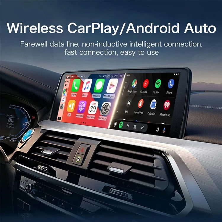 GT4S Android 12 Wireless Carplay Android Auto Adapter Youtube Netflix Streaming Car Video Box (Overseas Version)
