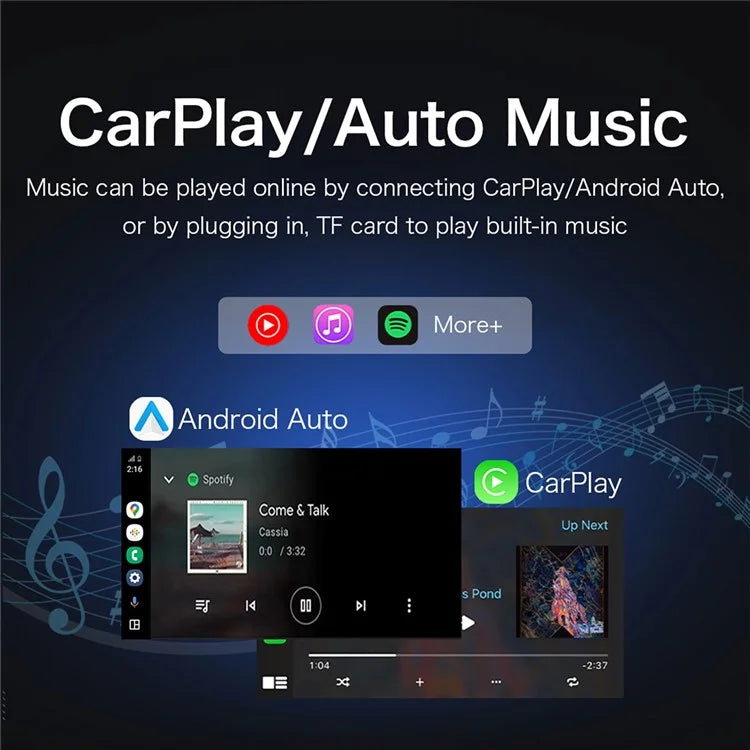 GT4S Android 12 Wireless Carplay Android Auto Adapter Youtube Netflix Streaming Car Video Box (Overseas Version)