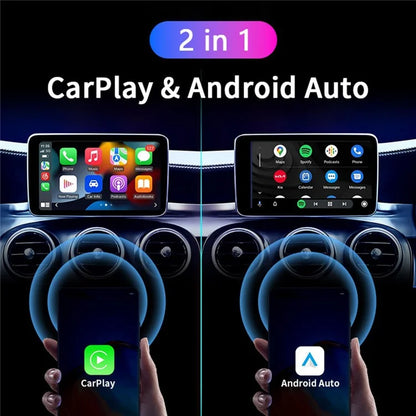 Z1 Crystal Wired to Wireless Carplay+Android Auto Dongle Vehicle Carplay Adapter