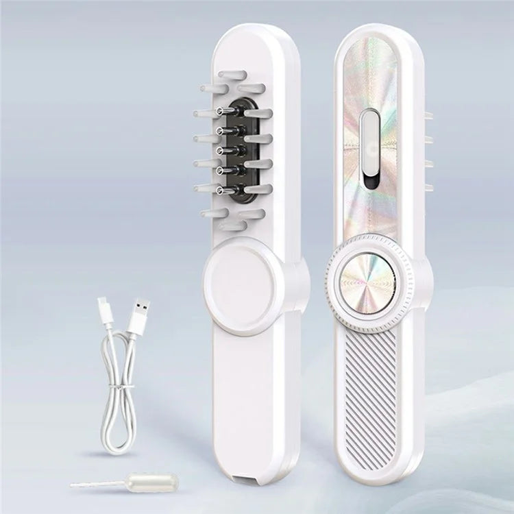 Red  /  Blue Light Hair Care Massager Comb with Liquid Guide, Vibration, CE Certified