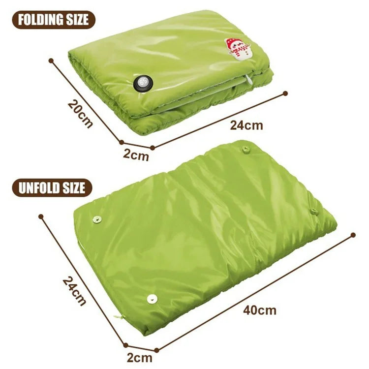 Graphene Heated Hand Warmer with Smart Temperature Control, 4 Adjustable Levels (CE Certified)