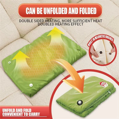 Graphene Heated Hand Warmer with Smart Temperature Control, 4 Adjustable Levels (CE Certified)