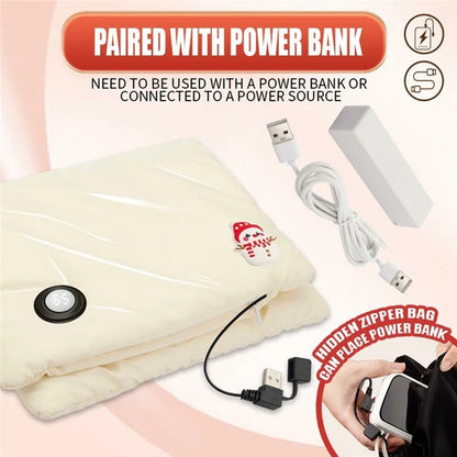 Graphene Heated Hand Warmer with Smart Temperature Control, 4 Adjustable Levels (CE Certified)