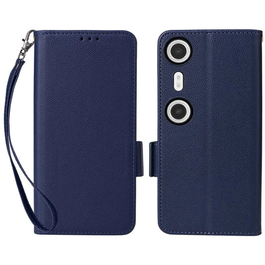 For XREAL Beam Pro Case Litchi Texture PU Leather Wallet Flip Phone Cover