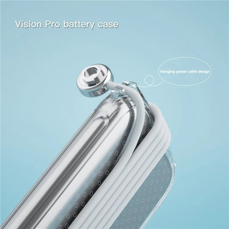 For Apple Vision Pro Battery Case Soft TPU Anti-Slip Battery Cover Protector