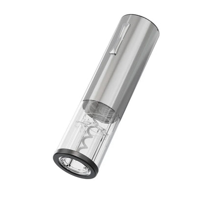 KLT SGS-KD-8(C3) 4-in-1 Rechargeable Stainless Steel Bottle Opener Electric Wine Dispenser Vacuum Stopper Foil Cutter Kit (BPA Free, No FDA)