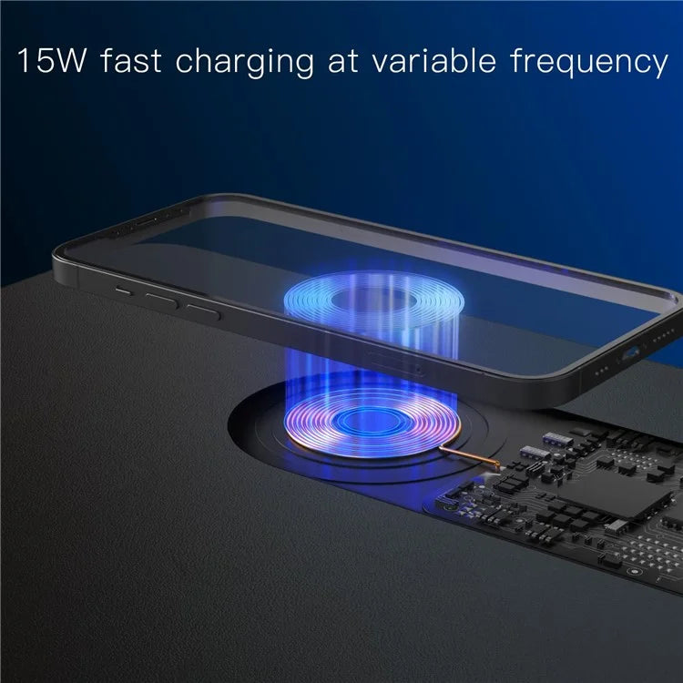 JAKCOM MC3 15W Fast Charging Wireless Charger Large Mouse Pad Beverage Heater Mat
