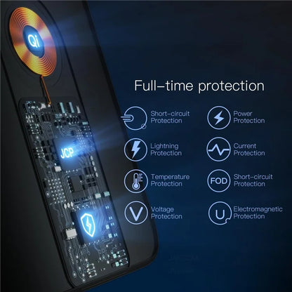 JAKCOM MC3 15W Fast Charging Wireless Charger Large Mouse Pad Beverage Heater Mat