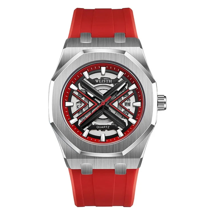 WLISTH 6148 Men Calendar Quartz Watch Fashion Sport Luminous Wrist Watch