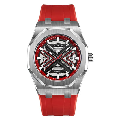WLISTH 6148 Men Calendar Quartz Watch Fashion Sport Luminous Wrist Watch