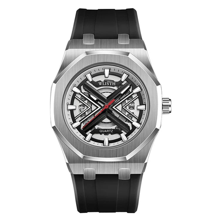 WLISTH 6148 Men Calendar Quartz Watch Fashion Sport Luminous Wrist Watch